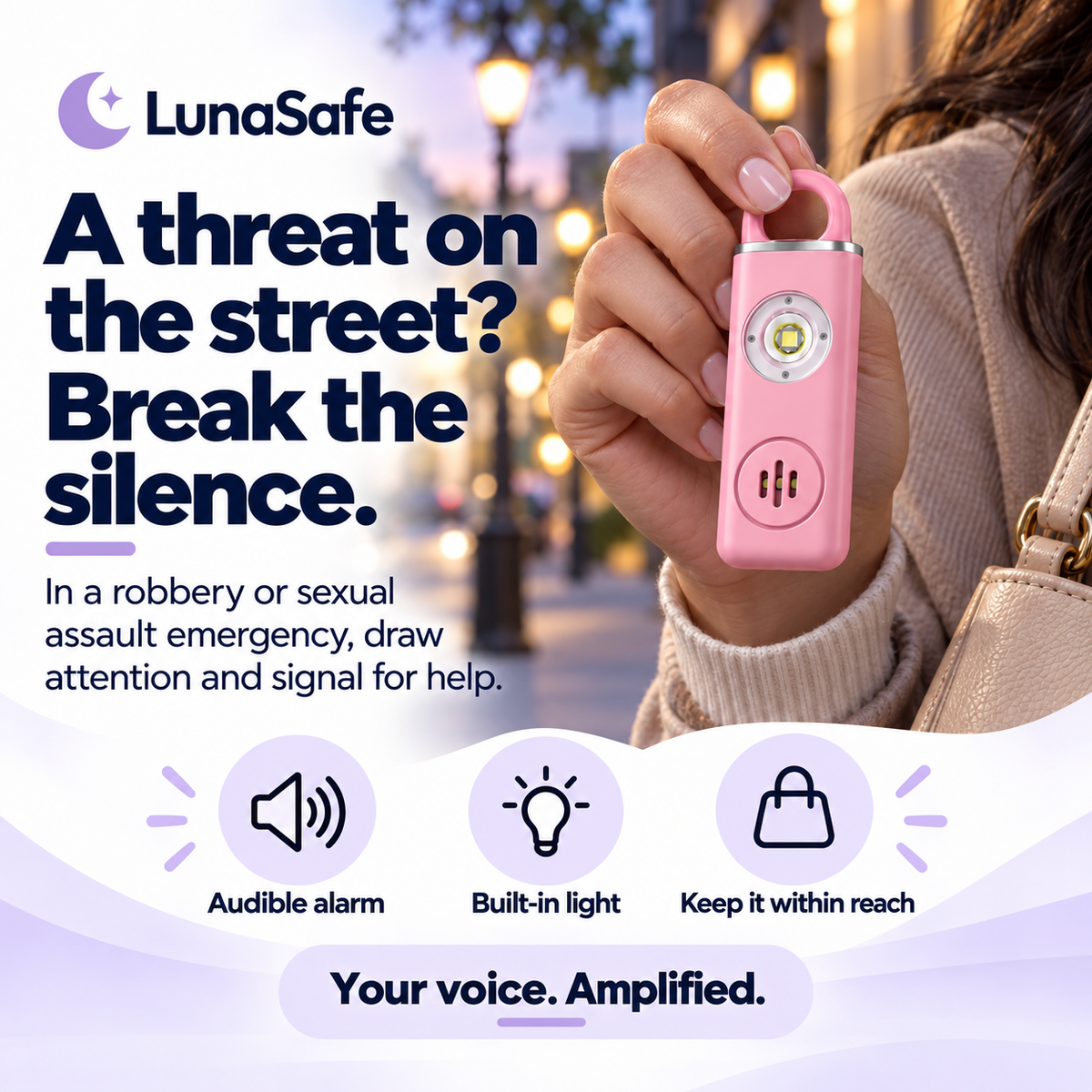 LunaSafe™ Personal Protection Device